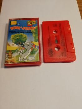 Tom & Jerry Folge 3 Lustige Abenteuer beim Angeln und beim Golfspielen Rot mit Schwarzen Druck 497622-215 Ariola Express(Cover beschädigt)